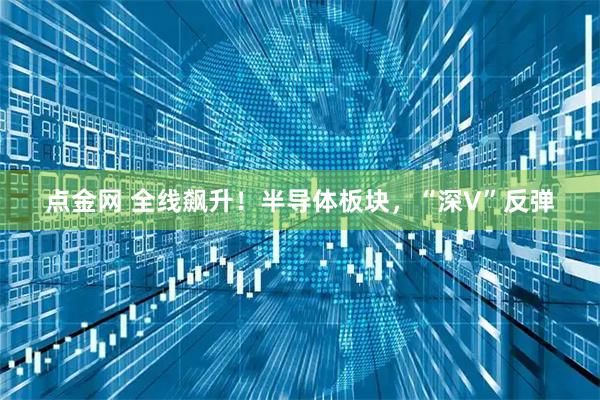 点金网 全线飙升！半导体板块，“深V”反弹
