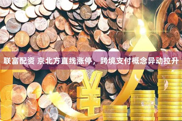 联富配资 京北方直线涨停，跨境支付概念异动拉升